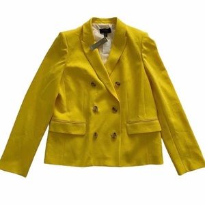 J. Crew Yellow Blazer